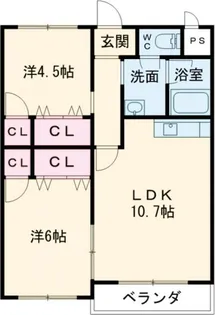ウイングビル【1階】の間取り