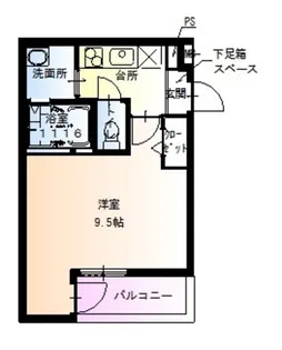 フジパレス堺北花田III番館【2階】の間取り