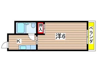 リバティ【3階】の間取り