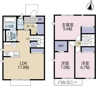 アチェーロの間取り