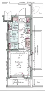 コンシェリア横濱山手 THE RESIDENCE【5階】の間取り