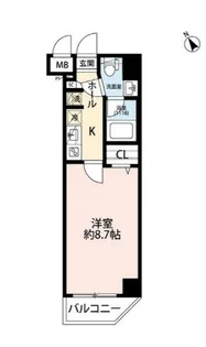 プレール・ドゥーク田園調布南【5階】の間取り