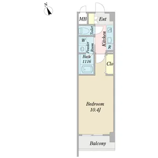 Comienzo ZEN【1階】の間取り
