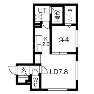 eclatante(エクラタント)【3階】の間取り