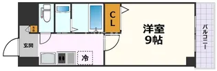 サンパティーク東片端【10階】の間取り