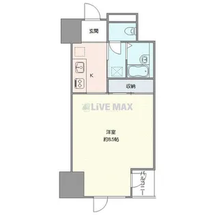 イーストン榴岡【6階】の間取り