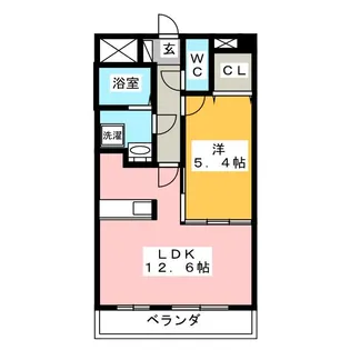 Quatre saisons【4階】の間取り