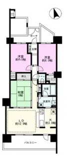 コスモ上尾エアリアル【7階】の間取り