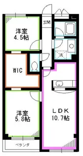 P・Lime【3階】の間取り