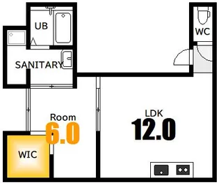 Dresoot銀山町【4階】の間取り
