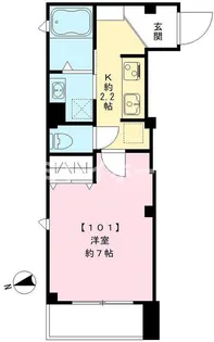 グランデプラノ【1階】の間取り