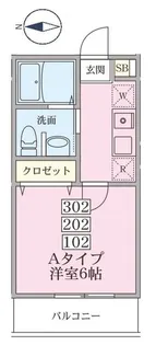 Bell YARD【3階】の間取り