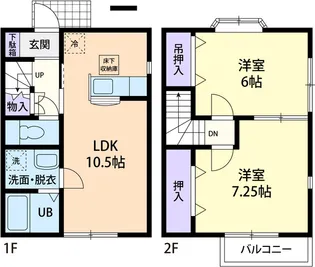 ブルームグラス Iの間取り