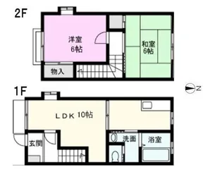 アルカサール・アイダ3【1階】の間取り