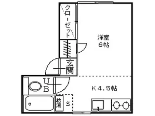 アネックス山王【1階】の間取り