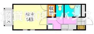 パストラルハウスD【1階】の間取り