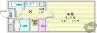 泉崎ハイツY【2階】の間取り