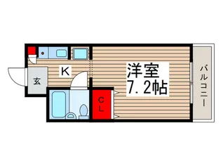 フレゾン八柱【3階】の間取り