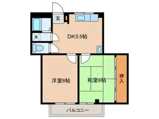 メゾン・ド・イノウエ【1階】の間取り