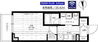 ステージファースト新御徒町II【9階】の間取り