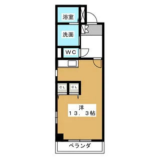 本州ビル【3階】の間取り