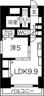 プレステージ千種【11階】の間取り
