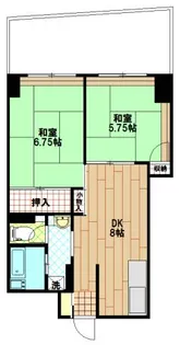 第2上板橋サンライトマンション【4階】の間取り