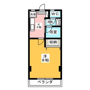 フォーシーズンズ【1階】の間取り