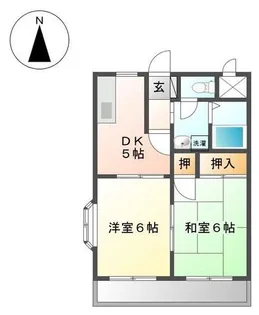 ルミナスガーデン【2階】の間取り