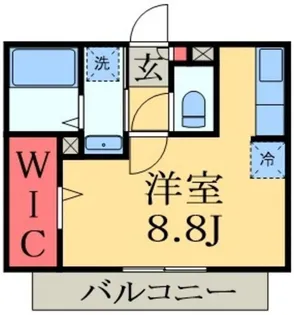 セジュールホンダC【1階】の間取り