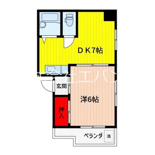 アークハイム【2階】の間取り