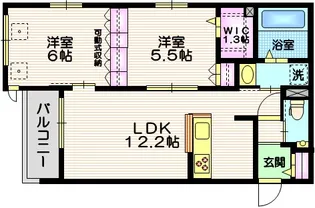 Charme【2階】の間取り