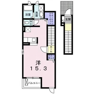 アクティブ.G【2階】の間取り