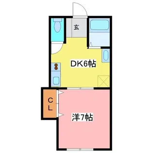 パルメディア S【2階】の間取り