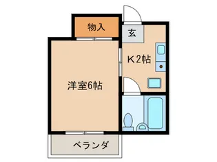 DWELL17【2階】の間取り