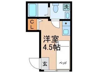 Carrera【4階】の間取り