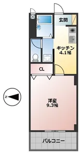 白井Fビル【3階】の間取り