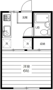 ペルメルハウス【1階】の間取り