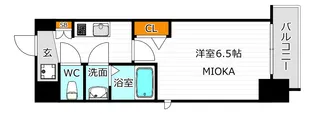 フォーリアライズ天王寺セラス【10階】の間取り