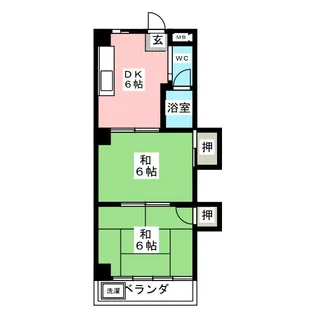メゾン松下【2階】の間取り