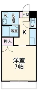 マンション森島【3階】の間取り
