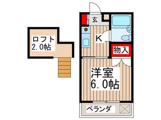コーポ翠【2階】の間取り