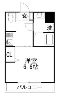 パラシアII【1階】の間取り