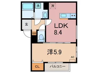 Neve【3階】の間取り