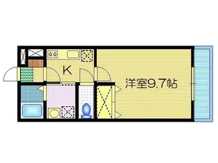 サン・ローズ【2階】の間取り