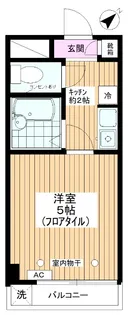 パークサイド常盤台【4階】の間取り