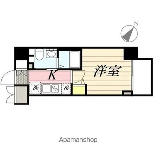 フェルクルールプレスト西横浜【3階】の間取り