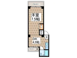 カ-ザ・ミア池上【2階】の間取り