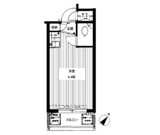 京橋ダイヤモンドマンション【4階】の間取り
