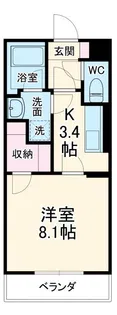 Aries Garden【4階】の間取り